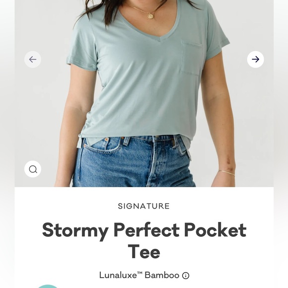 Little Sleepies Tops - Little Sleepies Women’s Perfect Pocket Tee